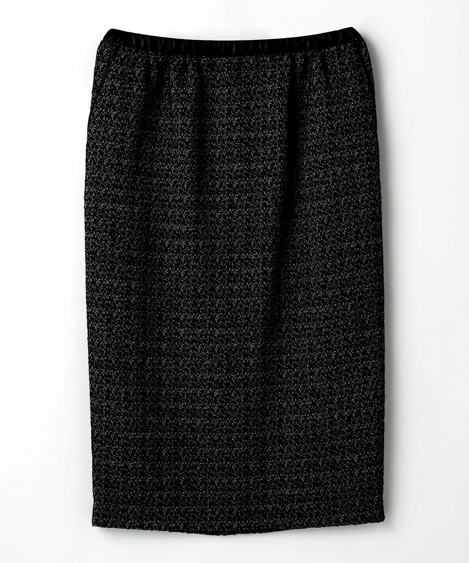 【MOGA】【Lサイズ】スラブツイードロングスカート 詳細画像 ブラック 1
