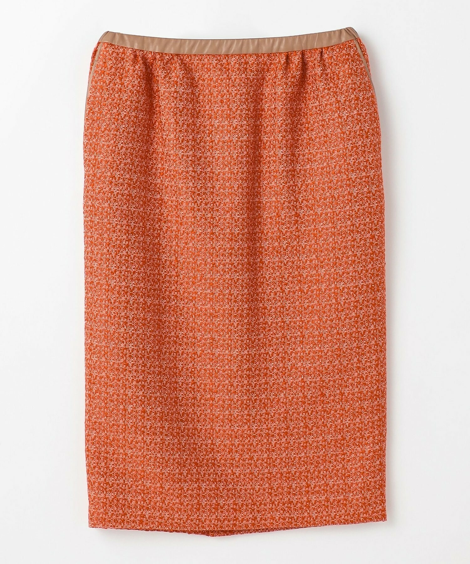 【MOGA】【Lサイズ】スラブツイードロングスカート 詳細画像 レッド 1