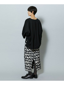 【MOGA】【Lサイズ】TAツイルVネックドルマンスリーブトップス 詳細画像 ブラック 10