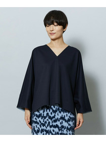 【MOGA】【Lサイズ】TAツイルVネックドルマンスリーブトップス 詳細画像 ブラック 26