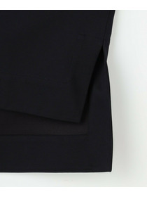 【MOGA】【Lサイズ】TAツイルVネックドルマンスリーブトップス 詳細画像 ブラック 3