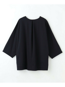 【MOGA】【Lサイズ】TAツイルVネックドルマンスリーブトップス 詳細画像 ブラック 5