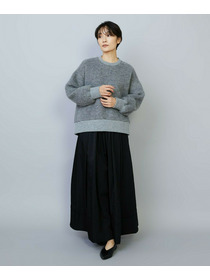 【MOGA】【Lサイズ】ウールシャギージャージートップス 詳細画像 ホワイト 1