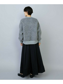 【MOGA】【Lサイズ】ウールシャギージャージートップス 詳細画像 ホワイト 7