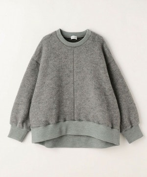 【MOGA】【Lサイズ】ウールシャギージャージートップス 詳細画像 ライトグレー 1