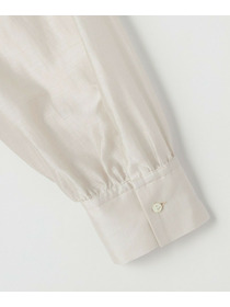 【feerique】【Lサイズ】feerique シアーカールマイヤーフリルブラウス 詳細画像 オフホワイト 2