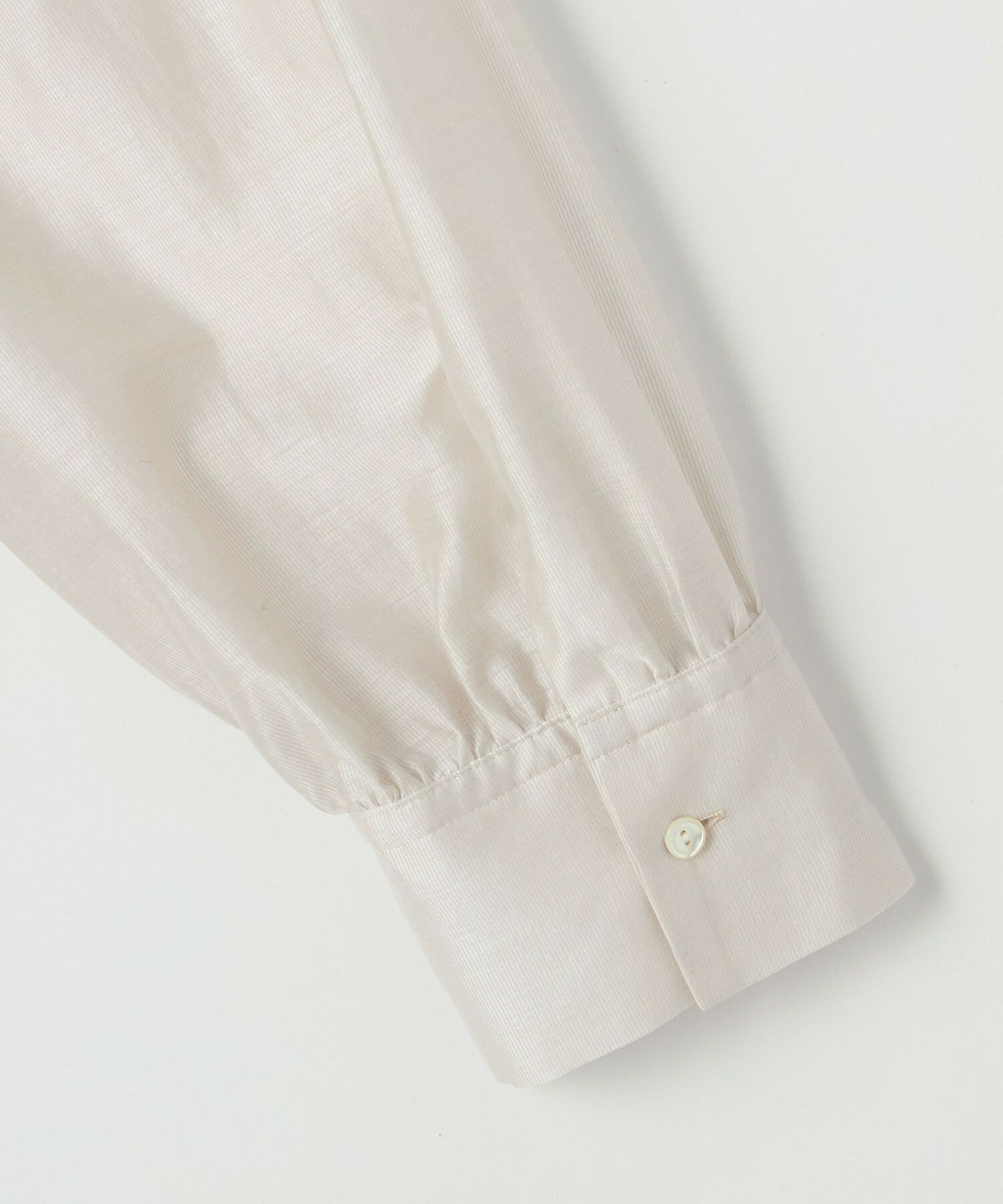 【feerique】【Lサイズ】feerique シアーカールマイヤーフリルブラウス 詳細画像 オフホワイト 2