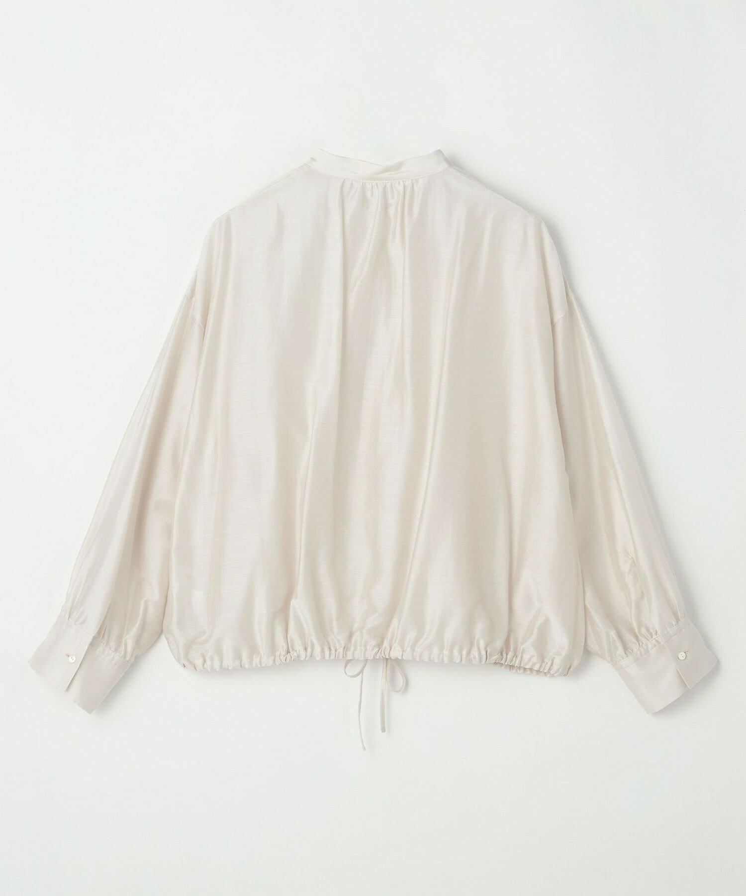【feerique】【Lサイズ】feerique シアーカールマイヤーフリルブラウス 詳細画像 オフホワイト 6
