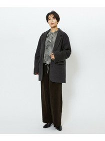 【feerique】【Lサイズ】feerique モヘアシャギーテーラードコート 詳細画像 キャメル 18