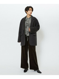 【feerique】【Lサイズ】feerique モヘアシャギーテーラードコート 詳細画像 キャメル 21