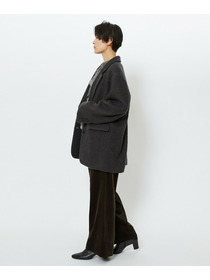 【feerique】【Lサイズ】feerique モヘアシャギーテーラードコート 詳細画像 キャメル 23