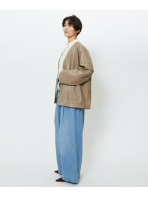 【feerique】【Lサイズ】feerique フェイクレザージャケット 詳細画像 ブラック 10