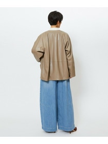 【feerique】【Lサイズ】feerique フェイクレザージャケット 詳細画像 ブラック 14