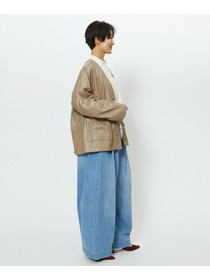 【feerique】【Lサイズ】feerique フェイクレザージャケット 詳細画像 ブラック 16