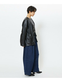 【feerique】【Lサイズ】feerique フェイクレザージャケット 詳細画像 ブラック 25