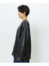 【feerique】【Lサイズ】feerique フェイクレザージャケット 詳細画像 ブラック 27