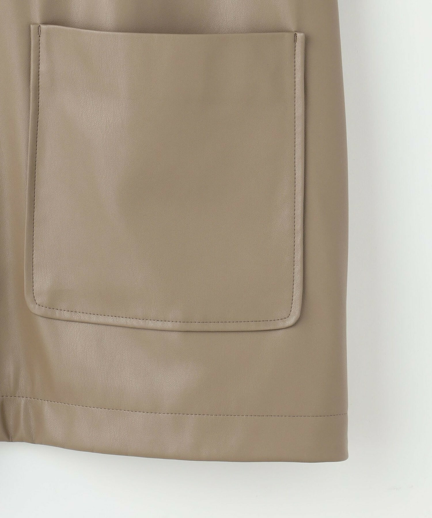 【feerique】【Lサイズ】feerique フェイクレザージャケット 詳細画像 ブラック 3