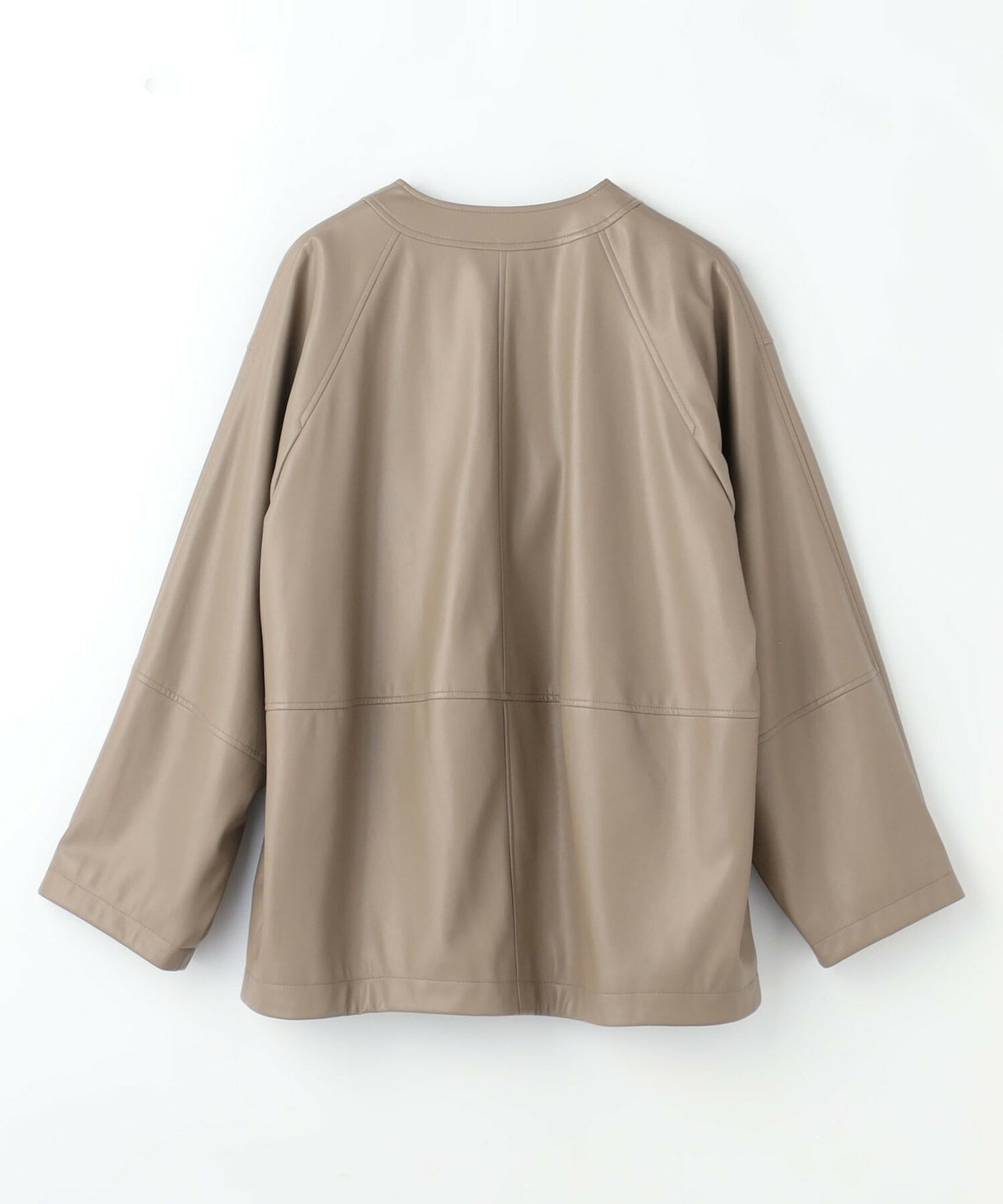 【feerique】【Lサイズ】feerique フェイクレザージャケット 詳細画像 ブラック 6