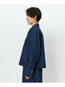 【feerique】【Lサイズ】feerique　デニムシャツブルゾン 詳細画像 ブルー 26
