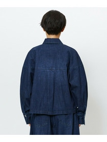 【feerique】【Lサイズ】feerique　デニムシャツブルゾン 詳細画像 ブルー 27