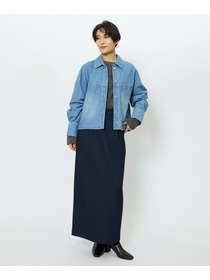 【feerique】【Lサイズ】feerique　デニムシャツブルゾン 詳細画像 ブルー 7