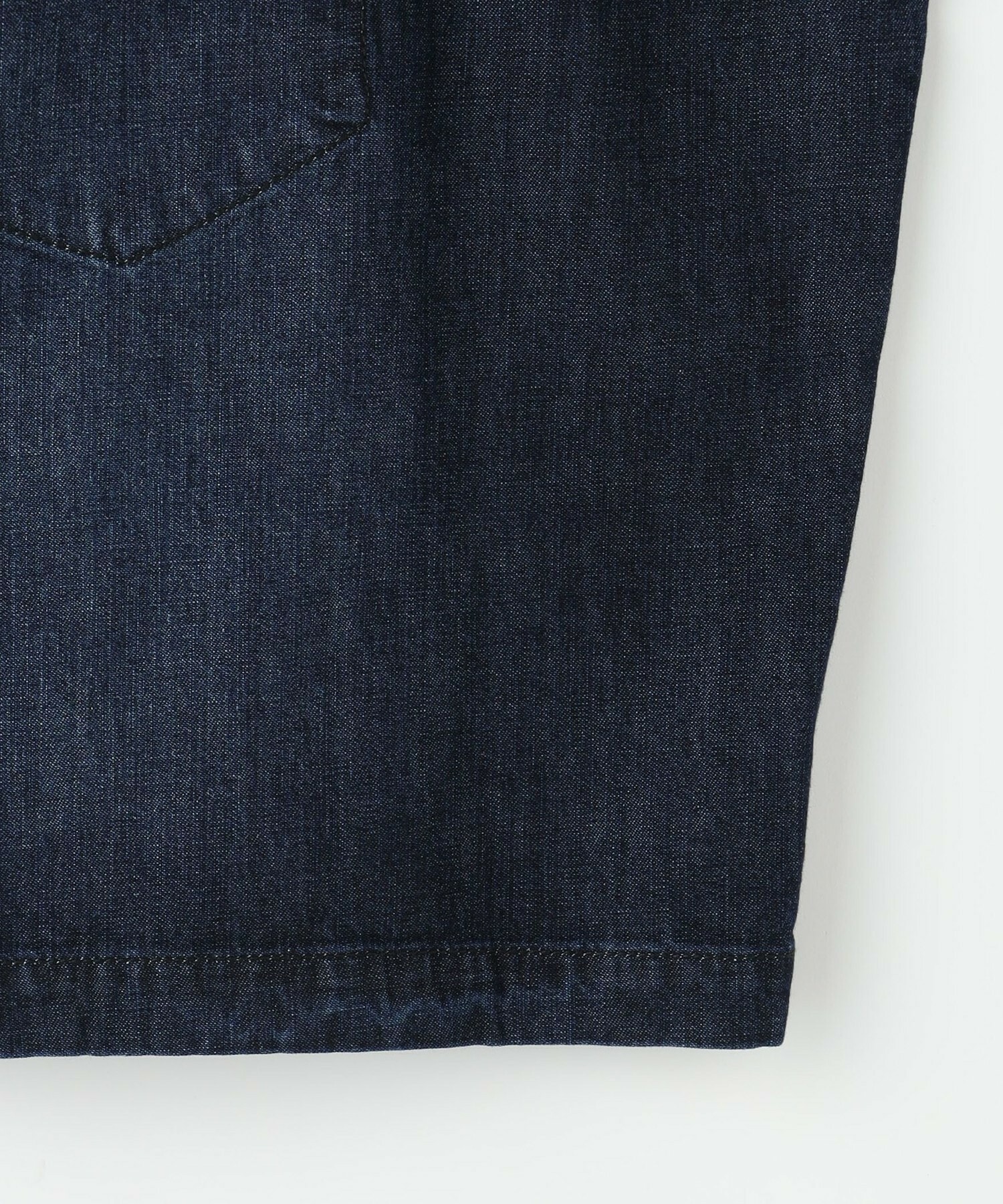 【feerique】【Lサイズ】feerique　デニムシャツブルゾン 詳細画像 ブルー 3