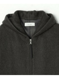 【feerique】【Lサイズ】feerique モヘアシャギーフードブルゾン 詳細画像 キャメル 1