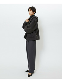 【feerique】【Lサイズ】feerique モヘアシャギーフードブルゾン 詳細画像 キャメル 12