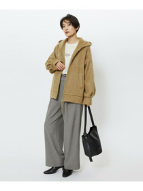 【feerique】【Lサイズ】feerique モヘアシャギーフードブルゾン 詳細画像 キャメル 20
