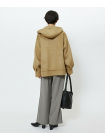 【feerique】【Lサイズ】feerique モヘアシャギーフードブルゾン 詳細画像 キャメル 24