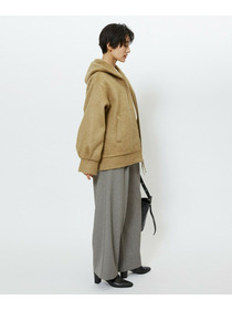 【feerique】【Lサイズ】feerique モヘアシャギーフードブルゾン 詳細画像 キャメル 26