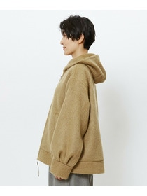 【feerique】【Lサイズ】feerique モヘアシャギーフードブルゾン 詳細画像 キャメル 28