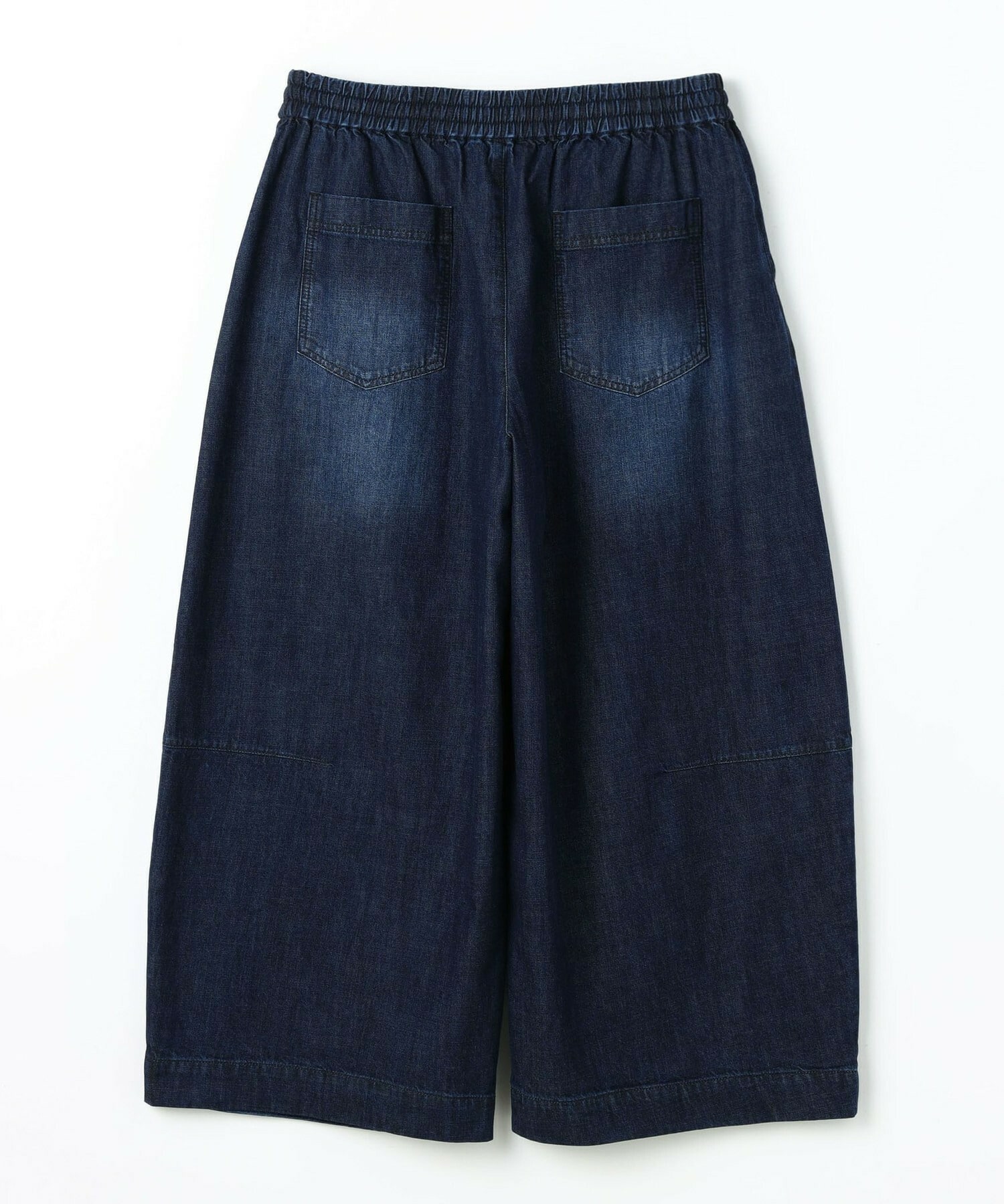 【feerique】【Lサイズ】feerique　デニムコクーンシルエットワイドパンツ 詳細画像 ブルー 6