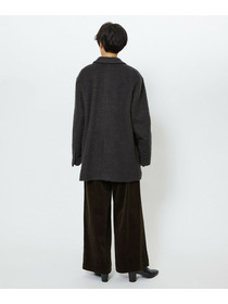 【feerique】【Lサイズ】feerique 6wコーデュロイイージーパンツ 詳細画像 ブラウン 16