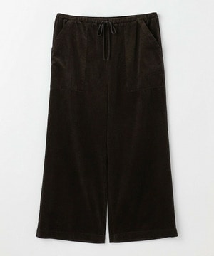 【feerique】【Lサイズ】feerique 6wコーデュロイイージーパンツ 詳細画像 ブラウン 1