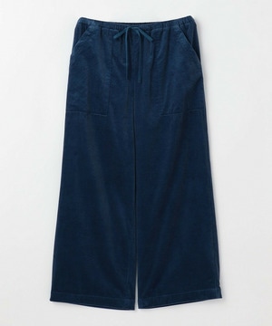 【feerique】【Lサイズ】feerique 6wコーデュロイイージーパンツ 詳細画像 ブルー 1