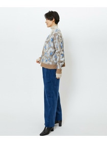 【feerique】【Lサイズ】feerique シャギーJQカーディガン 詳細画像 ブラウン 10