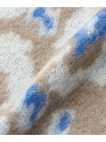 【feerique】【Lサイズ】feerique シャギーJQカーディガン 詳細画像 ブラウン 4