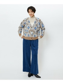 【feerique】【Lサイズ】feerique シャギーJQカーディガン 詳細画像 ブラウン 6