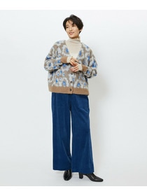 【feerique】【Lサイズ】feerique シャギーJQカーディガン 詳細画像 ブラウン 8