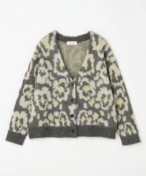 【feerique】【Lサイズ】feerique シャギーJQカーディガン 詳細画像 ブラック 1