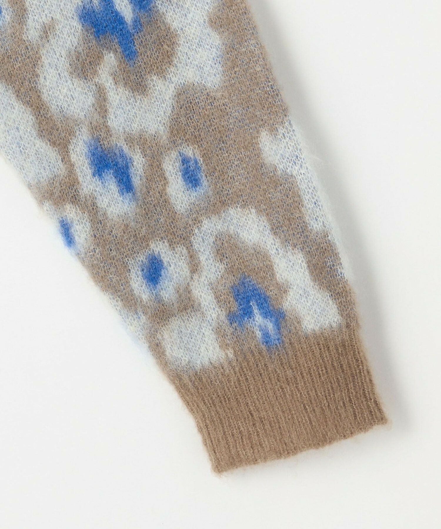 【feerique】【Lサイズ】feerique シャギーJQカーディガン 詳細画像 ブラウン 2