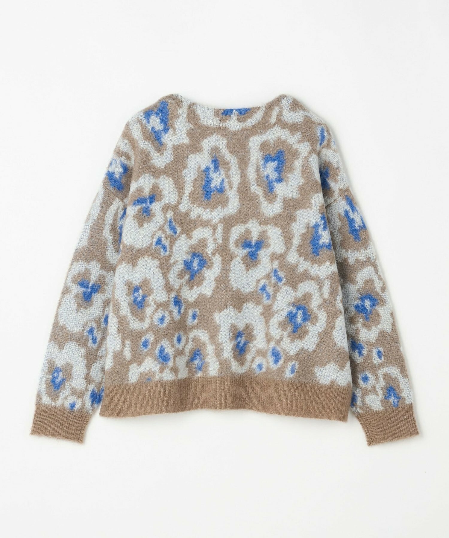 【feerique】【Lサイズ】feerique シャギーJQカーディガン 詳細画像 ブラウン 5