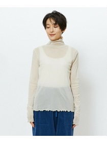 【feerique】【Lサイズ】feerique ソフトチュールストレッチインナー 詳細画像 オフホワイト 26