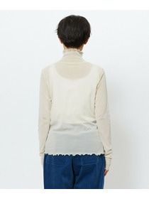 【feerique】【Lサイズ】feerique ソフトチュールストレッチインナー 詳細画像 オフホワイト 28