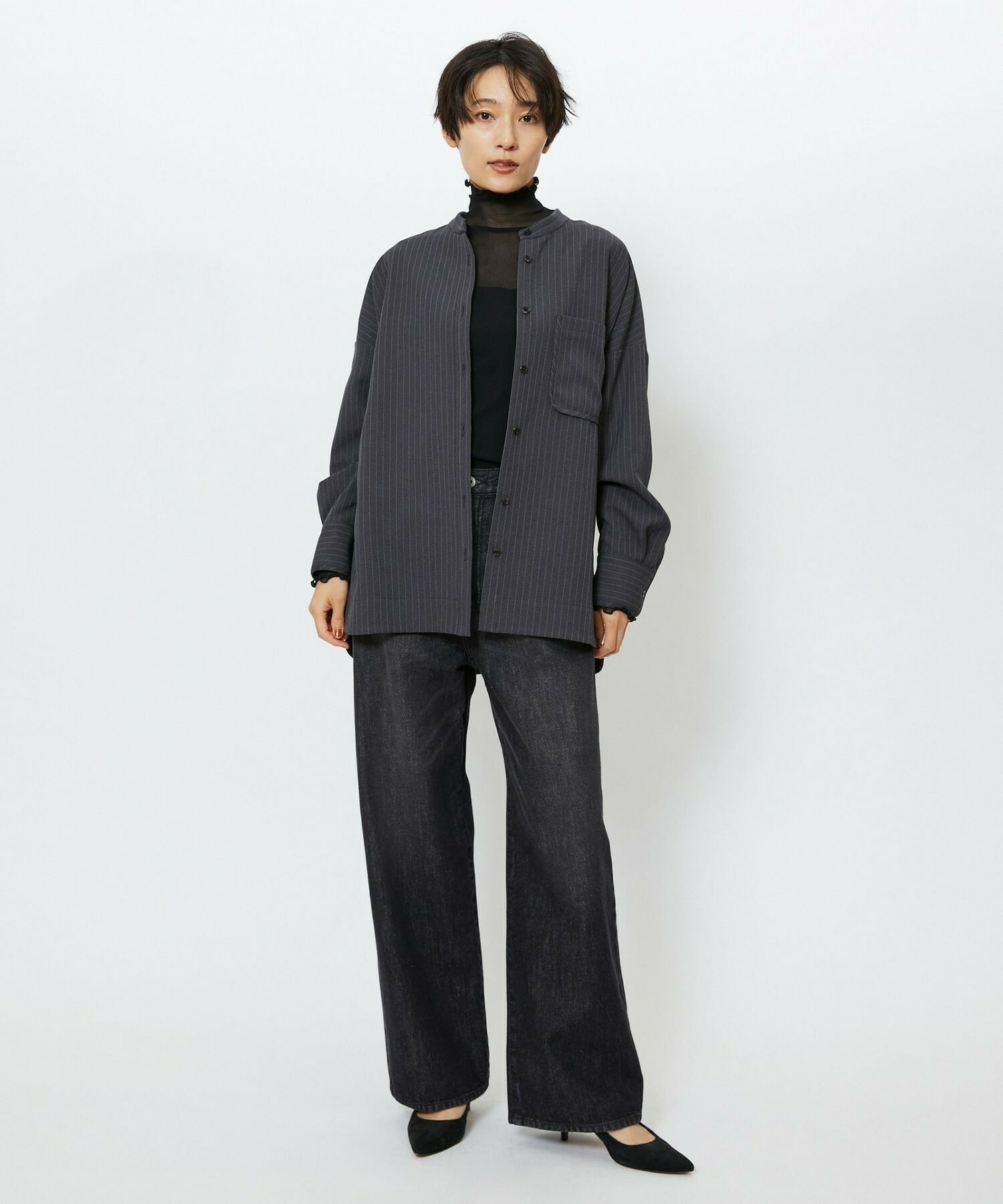 【feerique】【Lサイズ】feerique ソフトチュールストレッチインナー 詳細画像 オフホワイト 14