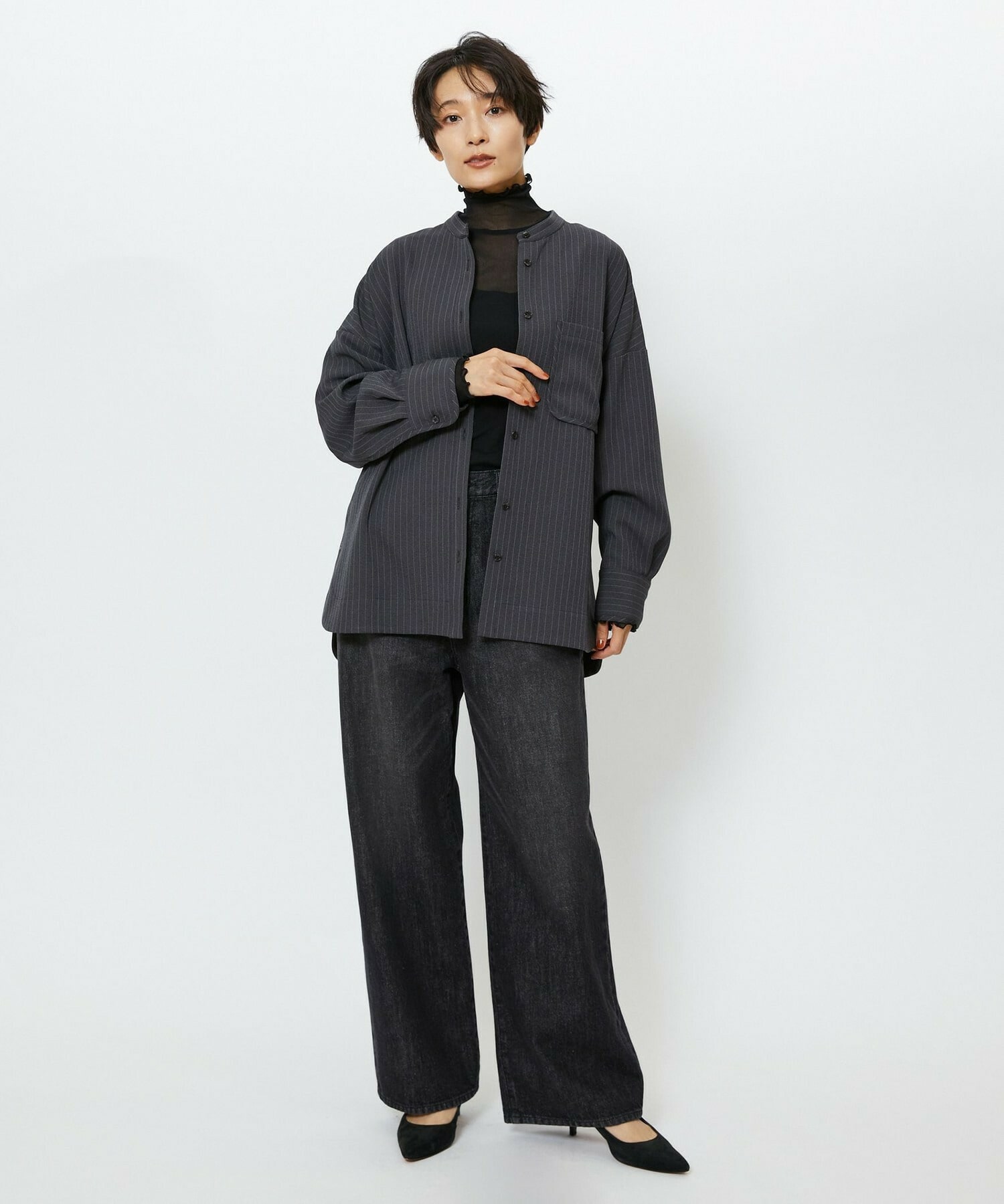 【feerique】【Lサイズ】feerique ソフトチュールストレッチインナー 詳細画像 オフホワイト 15