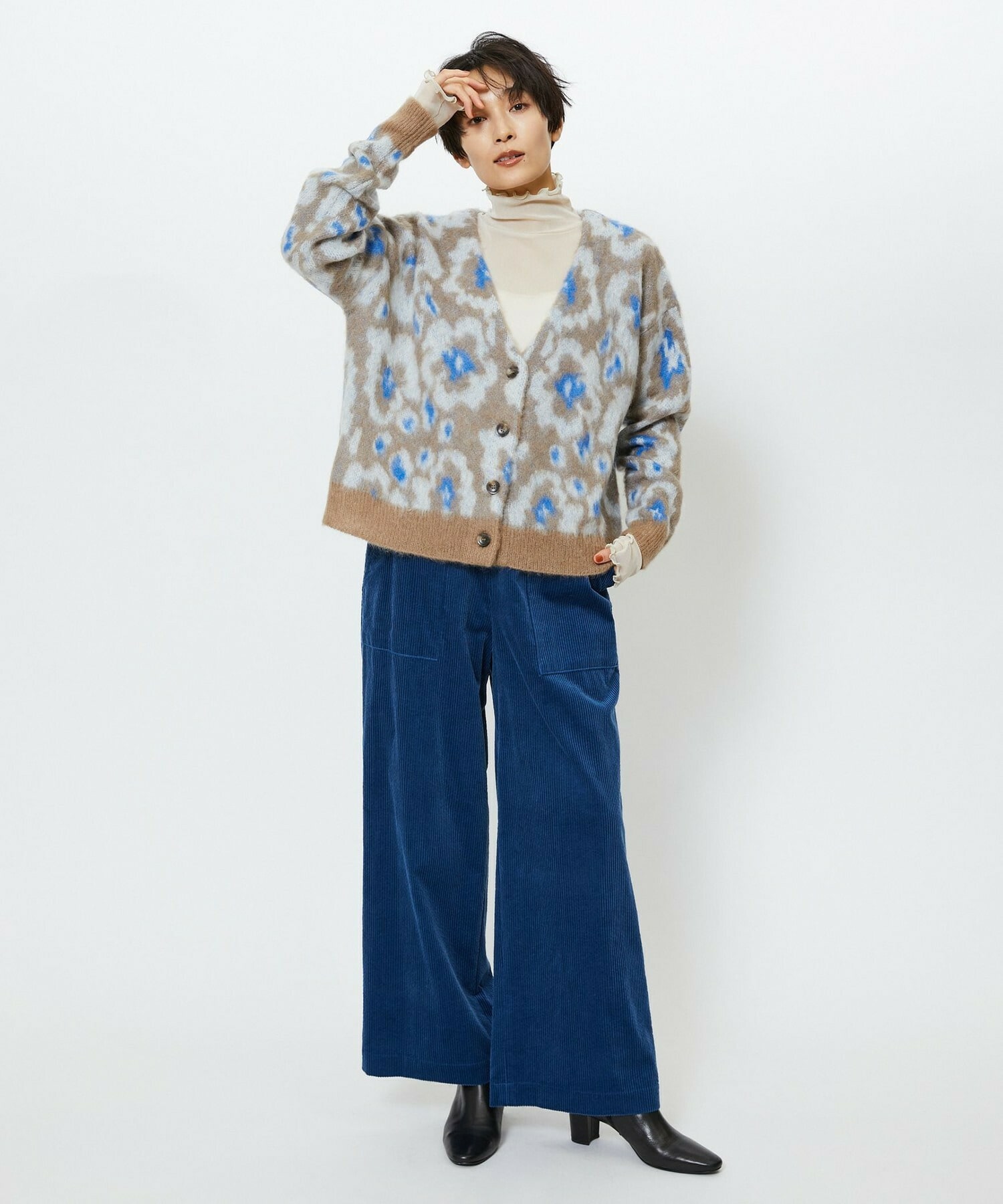 【feerique】【Lサイズ】feerique ソフトチュールストレッチインナー 詳細画像 オフホワイト 24