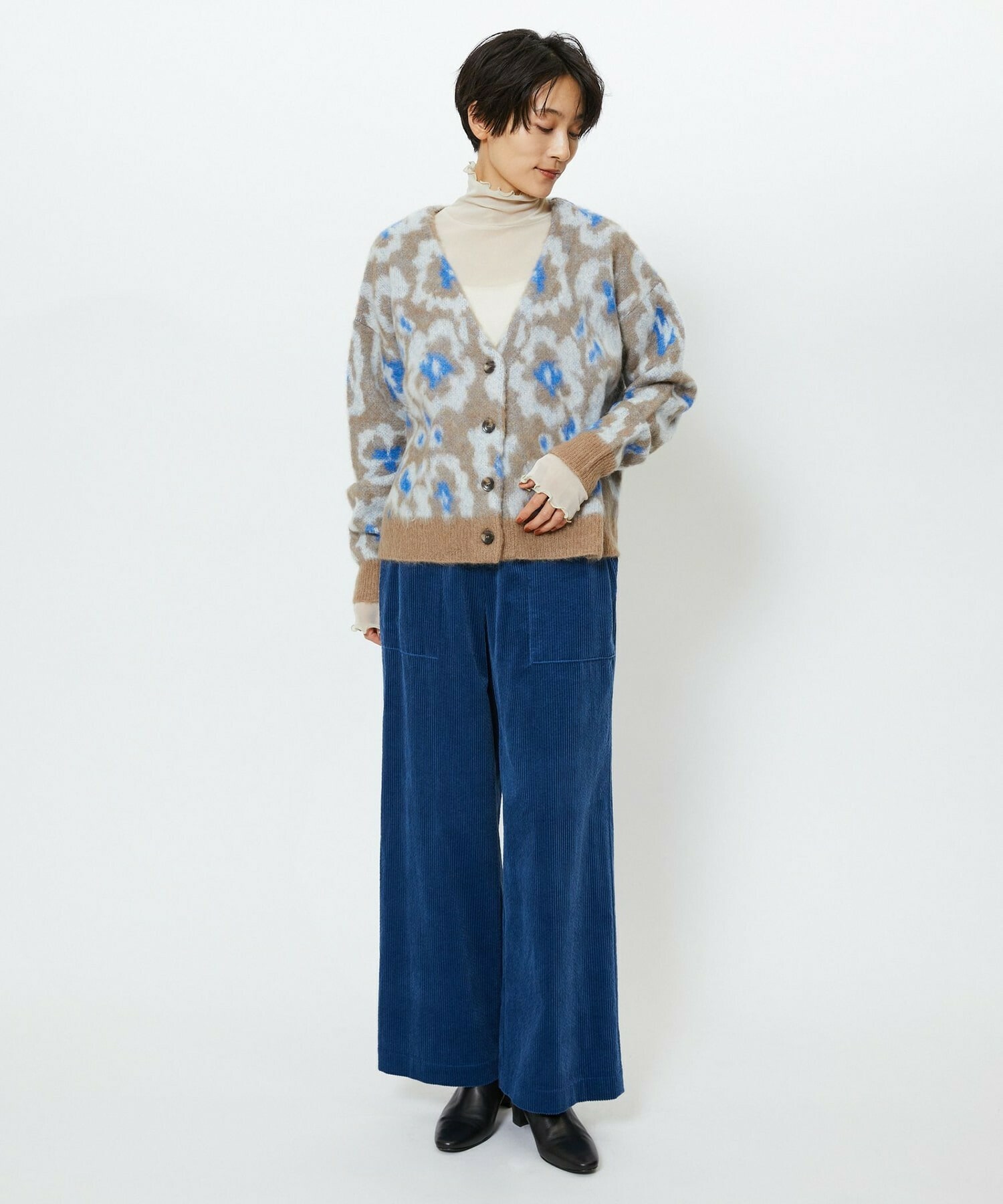 【feerique】【Lサイズ】feerique ソフトチュールストレッチインナー 詳細画像 オフホワイト 25