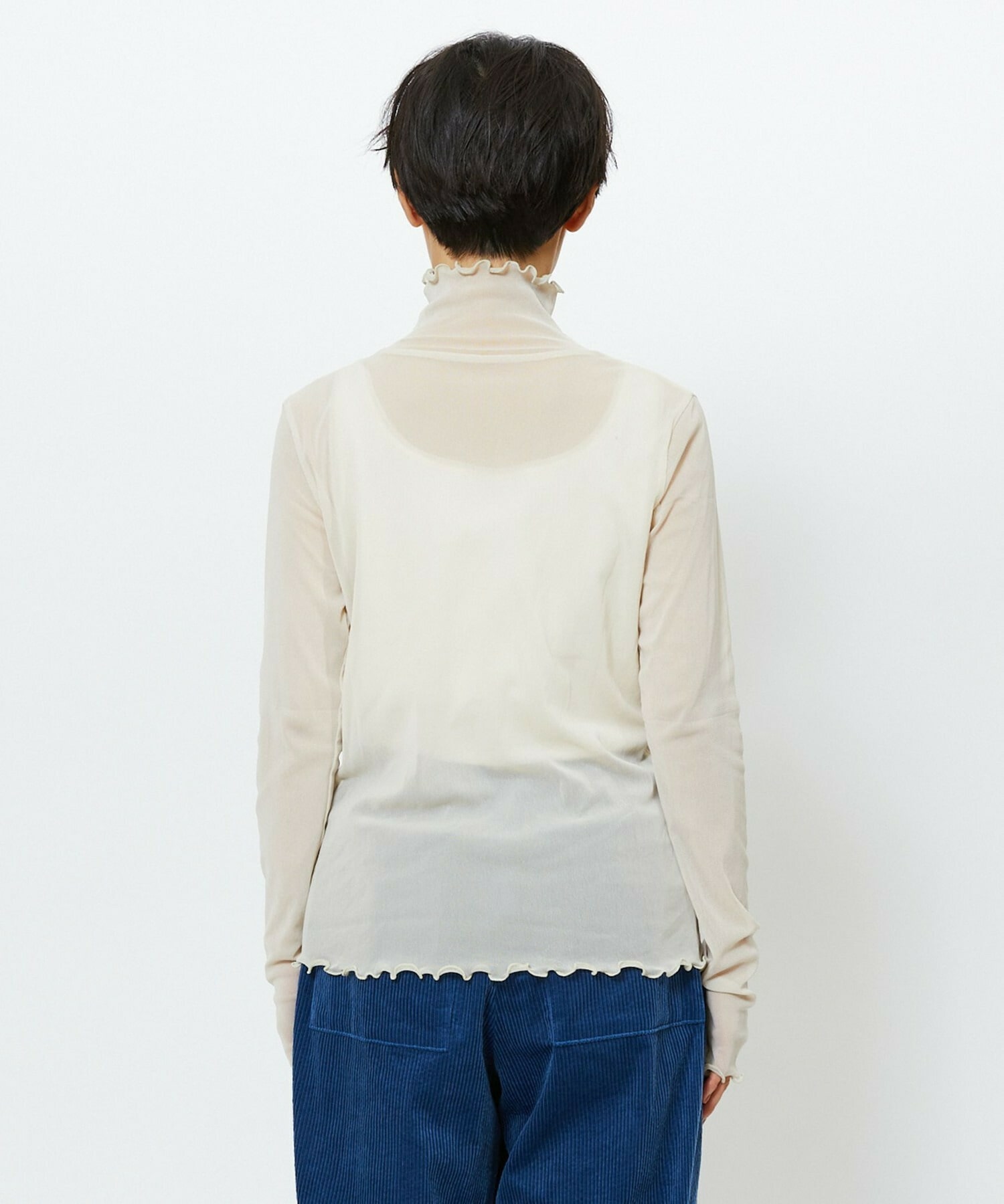 【feerique】【Lサイズ】feerique ソフトチュールストレッチインナー 詳細画像 オフホワイト 28